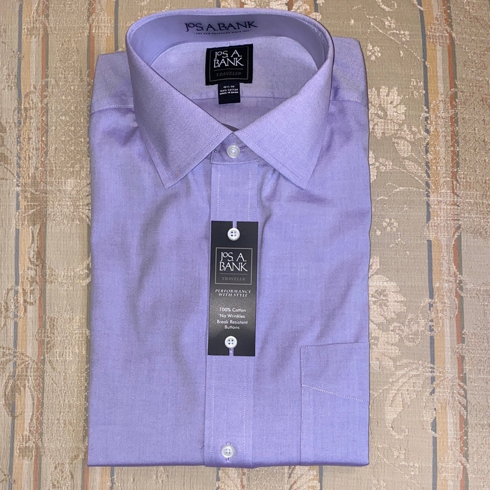 Jos. A. Bank Men's Light Purple Dress Shirt